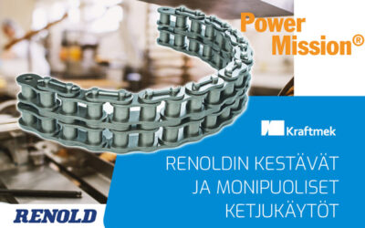 Power Mission 9/2021 – Renoldin kestävät ja monipuoliset ketjukäytöt
