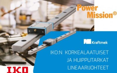 Power Mission 10/2021 – IKO:n korkealaatuiset ja huipputarkat lineaarijohteet