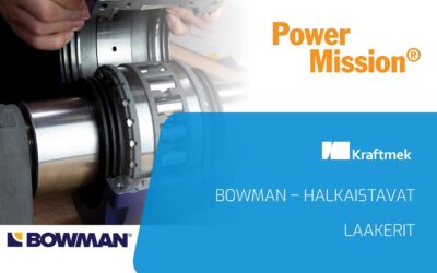 Power Mission 11/2023 – Bowman halkaistavat laakerit