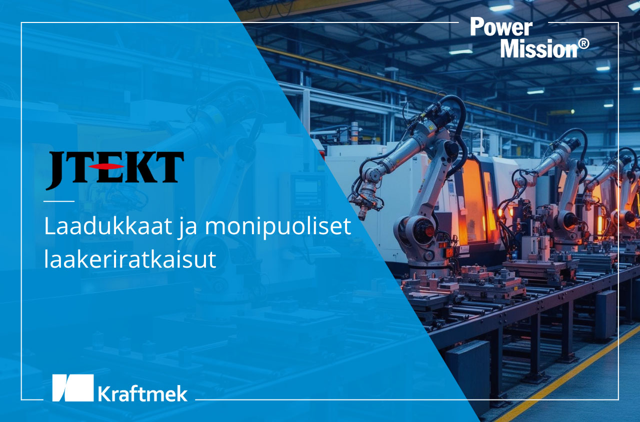 Laadukkaat ja monipuoliset laakeriratkaisut