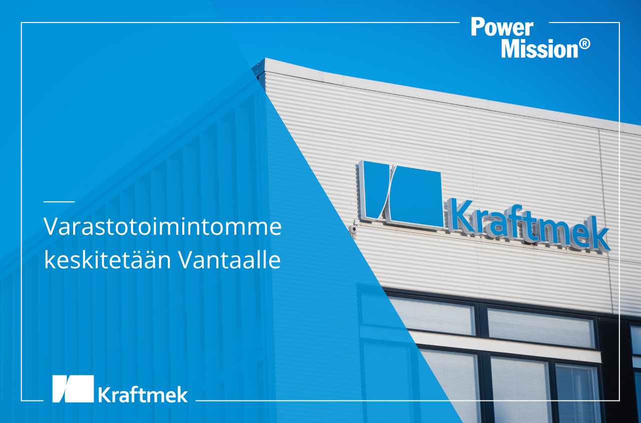 Varastotoimintomme keskitetään Vantaalle